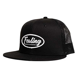 OVAL SCRIPT TRUCKER SNAPBACK