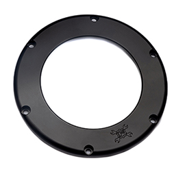 CLEAR BA AIR CLEANER COVER, BLACK FINISH