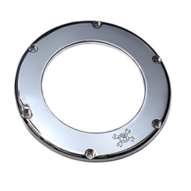 CLEAR BA AIR CLEANER COVER, CHROME FINISH