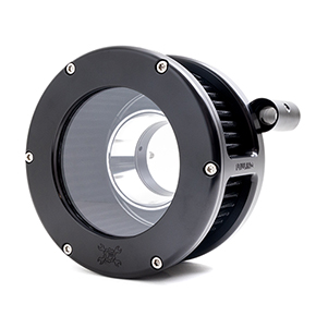 BA Air Cleaner Kit, Black finish, Black filter