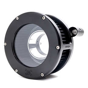 BA Air Cleaner Kit, Black finish, Black filter