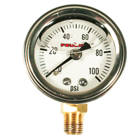 LIQUID FILLED PRESSURE GAUGE