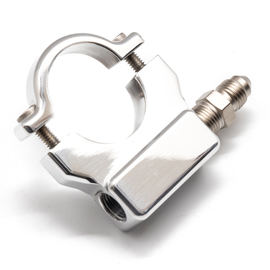 1 HANDLEBAR PSI GAUGE MOUNT - CHROME