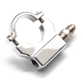 1.250 HANDLEBAR PSI GAUGE MOUNT - CHROME