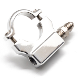 1.250 HANDLEBAR PSI GAUGE MOUNT - POLISHED