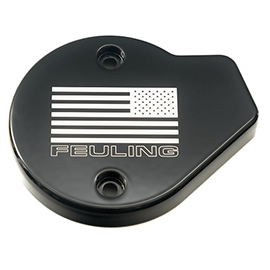 TIMING COVER - FLAG REVERSE LOGO